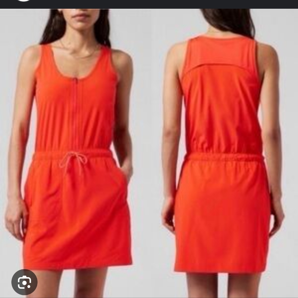 Athleta Red Mini Dress